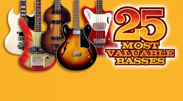 25 Most Valuable Basses