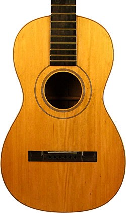 Circa 1850 James Ashborn guitar.