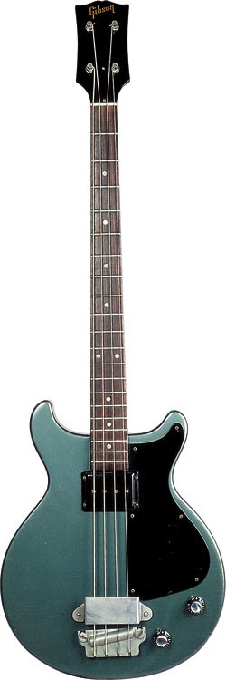 An original 1960 Gibson EB-0 in Pelham Blue