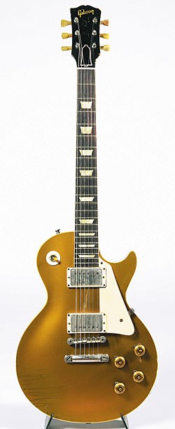 1958 Gibson Les Paul goldtop.