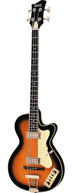 Eastwood Club Bass in Sunburst