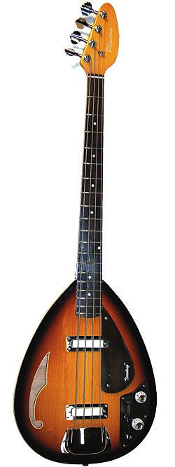 Phantom Teardrop hollow body in Tri-burst Phantom Teardrop hollow body in Tri-burst