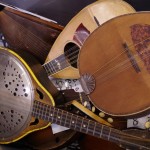 A mess of mandolins.