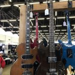 A pair of sweet vintage Gibson basses