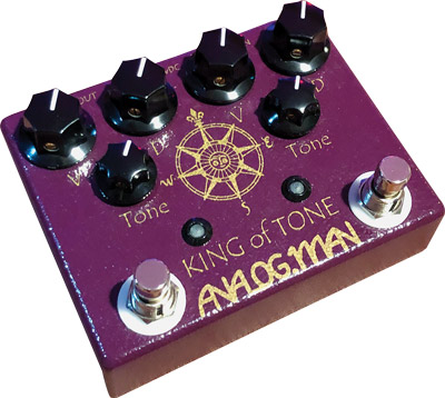 Analog Man's King of Tone Overdrive | Vintage Guitar® magazine