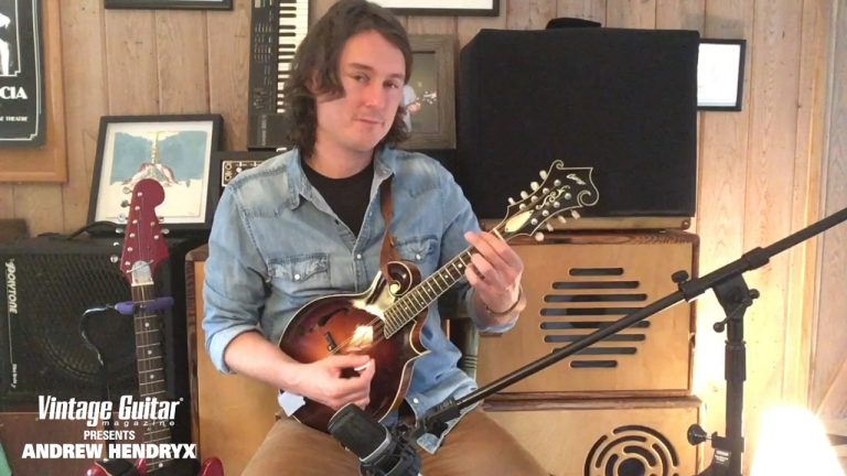 Andrew Hendryx – Lesson: “Into The Mystic” on a mandolin
