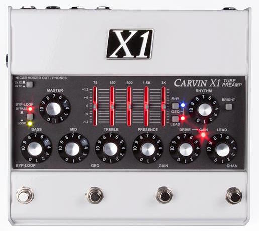 Carvin Amps and Audio Launches X1 Pedal