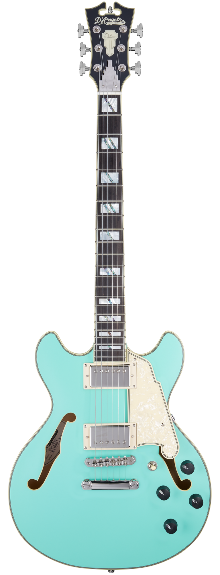 The D’Angelico Deluxe Mini DC LE The D’Angelico Deluxe Mini DC LE
