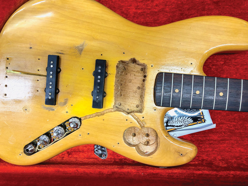 Dan's Guitar RX: Restoring Vintage Jazz Bass Vintage Guitar®