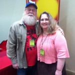 Dan and Kelly Forte visit the VG booth.