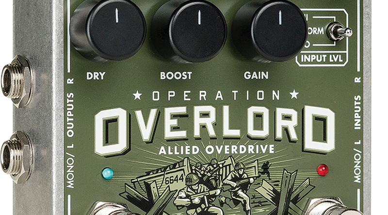 Electro-Harmonix Operation Overlord Allied Overdrive | Vintage 