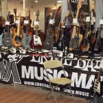 Ernie Ball booth.