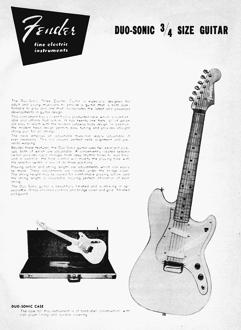 Fender's Musicmaster and Duo‑Sonic | Vintage Guitar® magazine