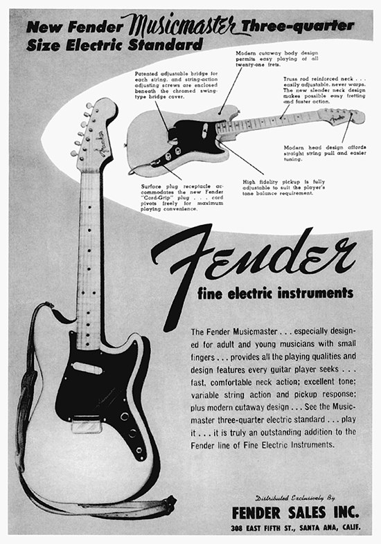 Fender's Musicmaster and Duo‑Sonic | Vintage Guitar® magazine