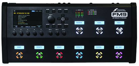 FRACTAL AUDIO ANNOUNCES THE FM9 FRACTAL AUDIO ANNOUNCES THE FM9