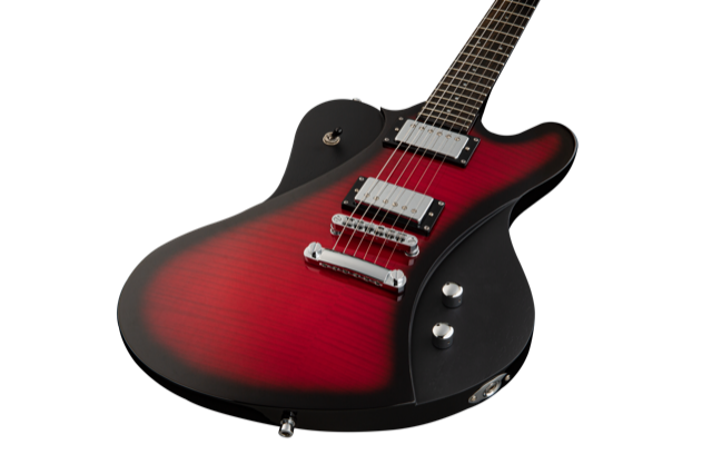 The stylish Framus D-Series Idolmaker is now also available in Burgundy Blackburst Transparent High Polish.