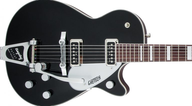 Gretsch’s G6128T-CLFG Cliff Gallup Signature Duo Jet Gretsch’s G6128T-CLFG Cliff Gallup Signature Duo Jet