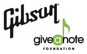 Gibson Gives To Join Give A Note Foundation For a Special  Giving Tuesday Event:   “Generation Next Nashville”