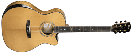 Cort Stays on Cutting Edge of Comfort with Gold-Edge LE Acoustic-Electric