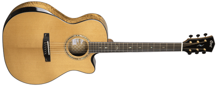 Cort Stays on Cutting Edge of Comfort with Gold-Edge LE Acoustic-Electric Cort Stays on Cutting Edge of Comfort with Gold-Edge LE Acoustic-Electric