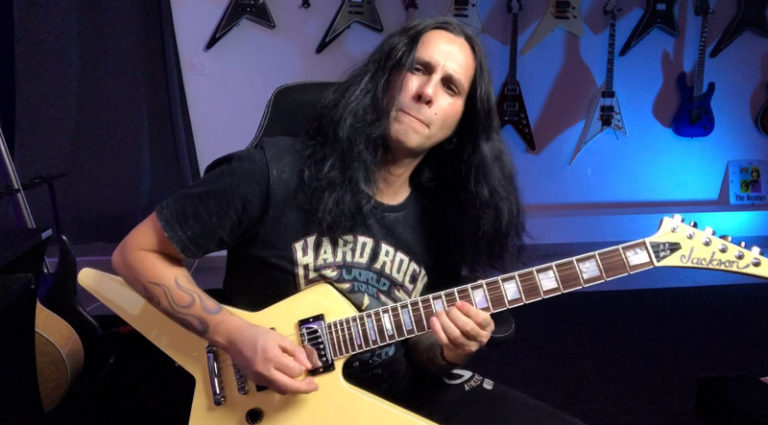 Gus G’s rippin’ “Demon Stomp” Gus G’s rippin’ “Demon Stomp”