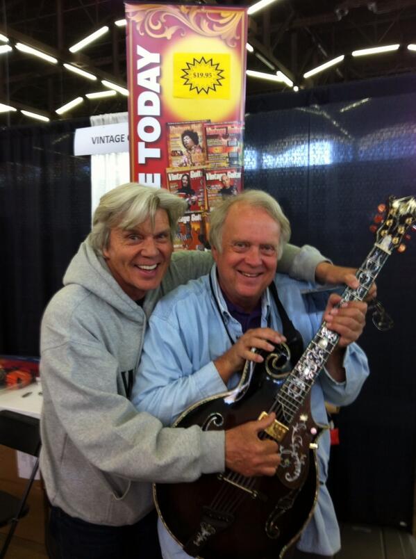 Mike Fuller of Fuller's Vintage Guitars, Houston - Day one Dallas Guitar Show