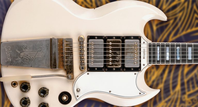 Keith Richards’ 1963 Gibson SG Custom Keith Richards’ 1963 Gibson SG Custom