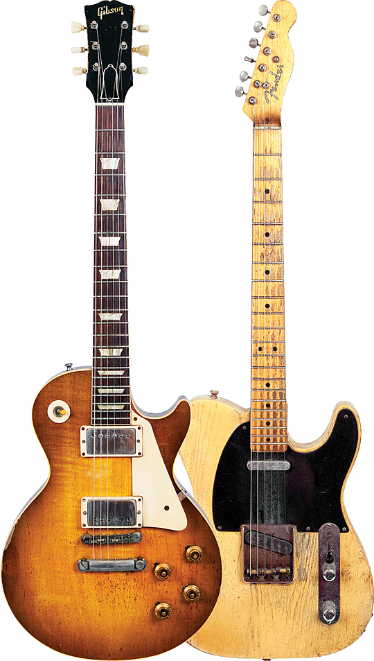 KIEFER 04 LP TELE Vintage Guitar magazine