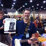 Robert Keeley showing off his VG ad