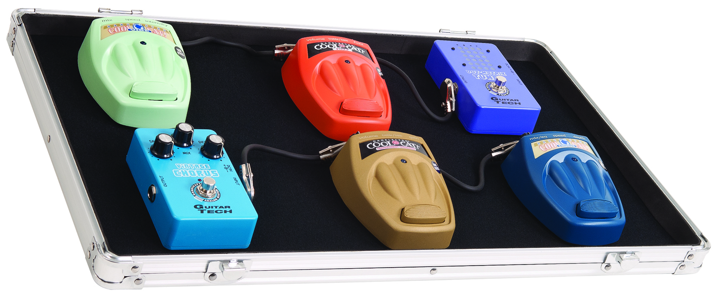 Kinsman Launches KUPB8 Pedalboard/Hard Case Vintage Guitar® magazine