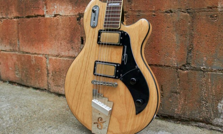 Supro brings back the Silverwood guitar
