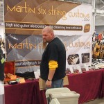 Martin Six String Customs booth.