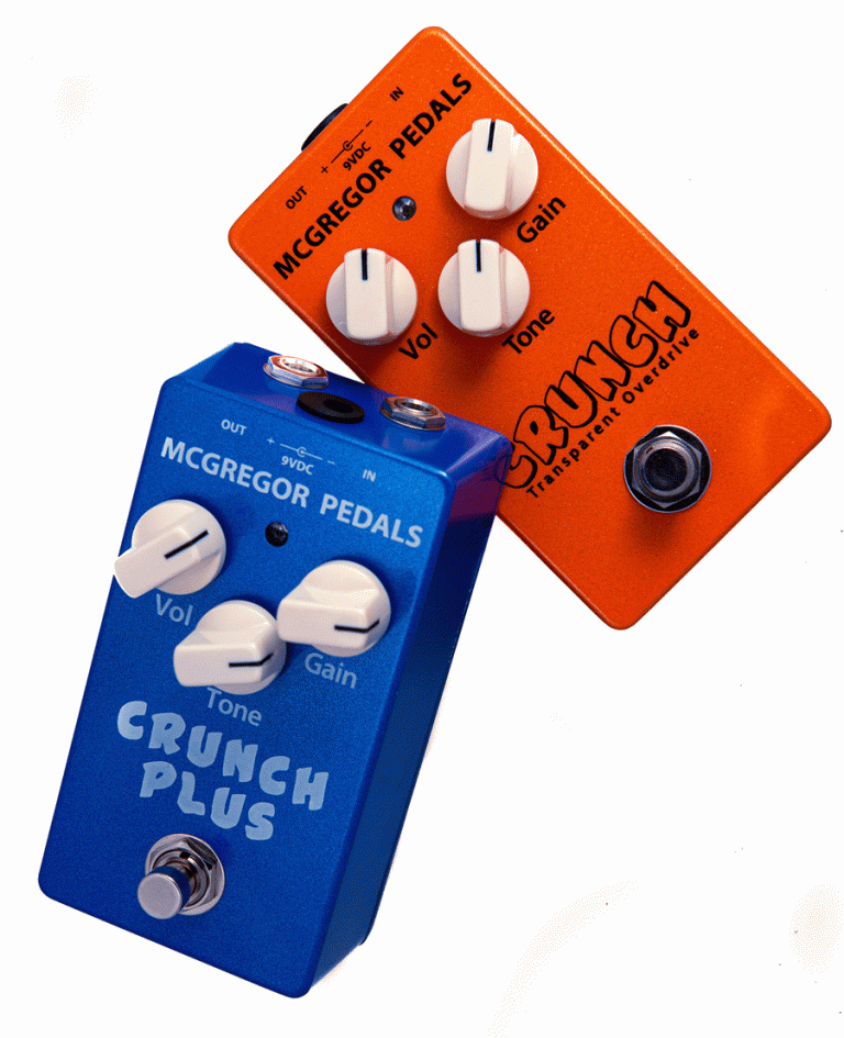 McGregor Pedals Introduces the Crunch Plus Overdrive McGregor Pedals Introduces the Crunch Plus Overdrive