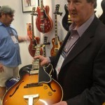 Mike Voltz at Gibson booth