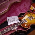 A Max Les Paul flametop replica.