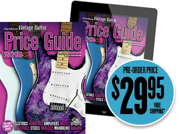 The Official Vintage Guitar Price Guide 2013