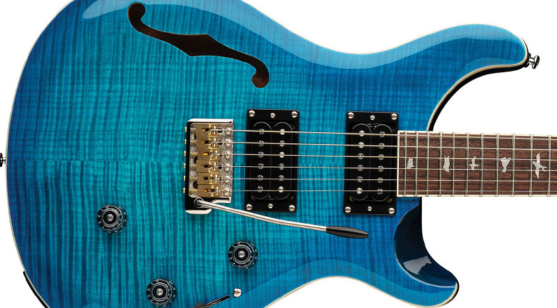 The PRS SE Custom 24 Semi-Hollow Piezo