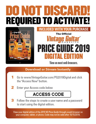 2019 Price Guide Digital edition Access Page