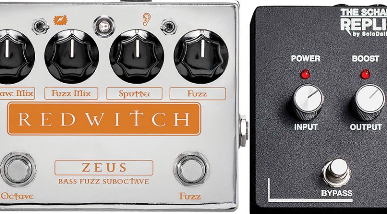 Red Witch Zeus Bass Fuzz Suboctave and SoloDallas Schaffer Replica