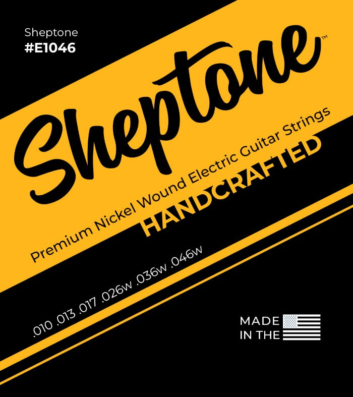 Sheptone™ Introduces Handcrafted Premium Nickel Wound Electric Guitar Strings Sheptone™ Introduces Handcrafted Premium Nickel Wound Electric Guitar Strings