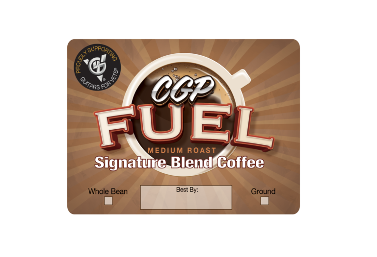 Tommy Emmanuel and Acoustic Coffee introduce his signature coffee CGP FuelTM, helping our veterans by learning to play guitar.