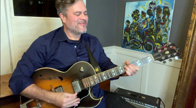 Tim Fitzgerald comps on a Wes solo Tim Fitzgerald comps on a Wes solo