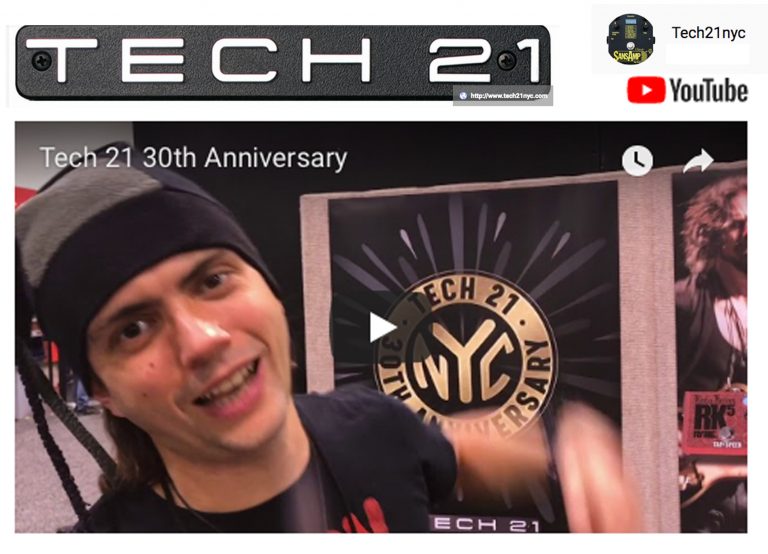 Tech 21 Celebrates 30th Anniversary! Tech 21 Celebrates 30th Anniversary!