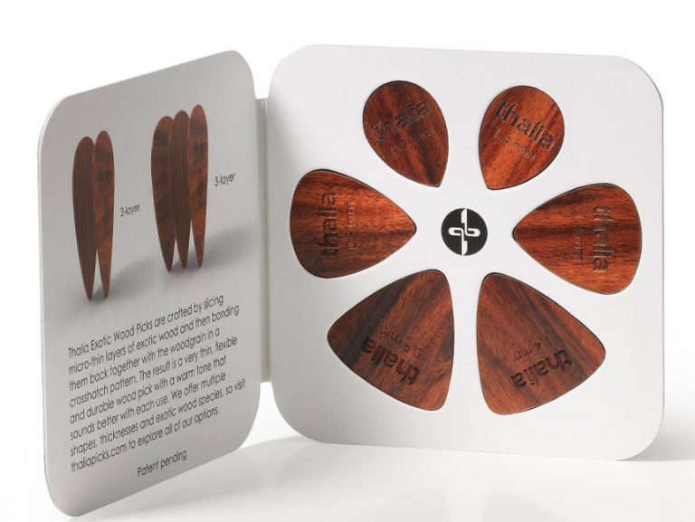 Thalia Offers Exotic Wood Picks Thalia Offers Exotic Wood Picks