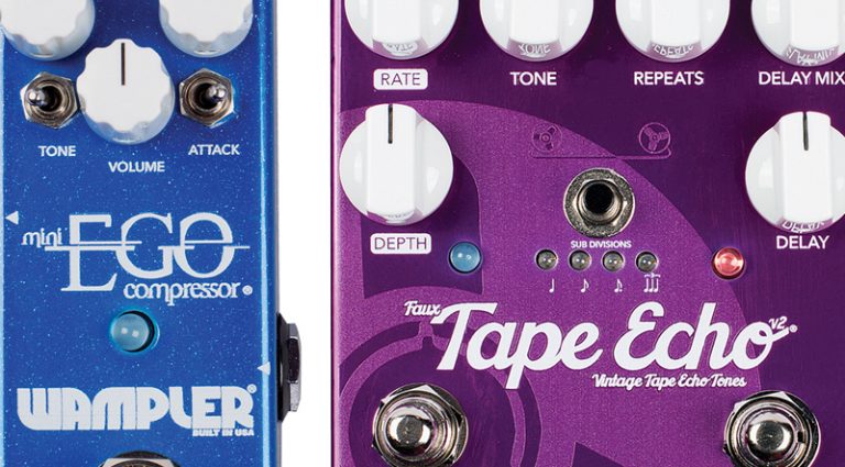 Wampler’s Ego Mini Compressor and Faux Tape Echo v2 Wampler’s Ego Mini Compressor and Faux Tape Echo v2