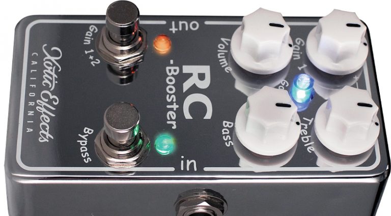 Xotic Effects’ RC Booster Version 2 Xotic Effects’ RC Booster Version 2