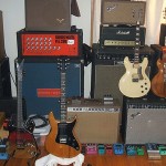 amps, guitars, pedals