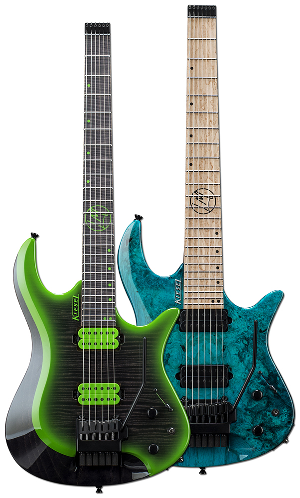 Lee McKinney Signature Headless 6 and 7 string Guitar Models