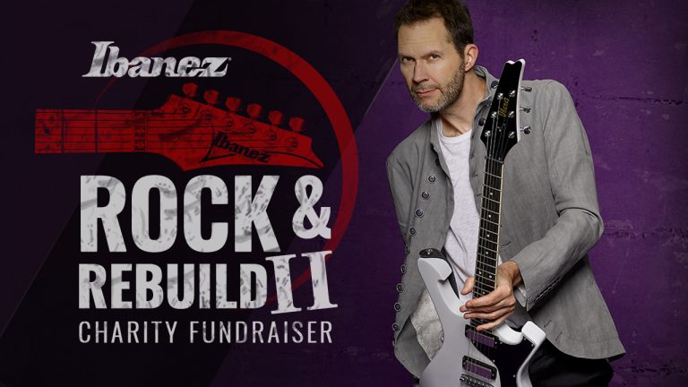 Ibanez Announces Rock & Rebuild II Charity Fundraiser 