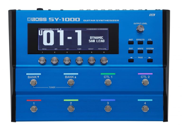 BOSS Introduces SY-1000 Guitar Synthesizer BOSS Introduces SY-1000 Guitar Synthesizer